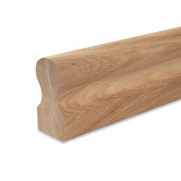 Outside Handrail Oak - 45x80mm (Omega)