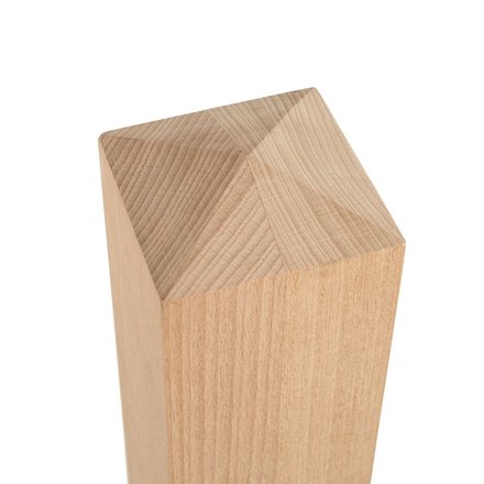 Gelnderpfosten Holz Vierkant