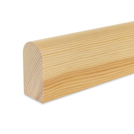Picture: handrail pine square 45x80mm, ends cutted